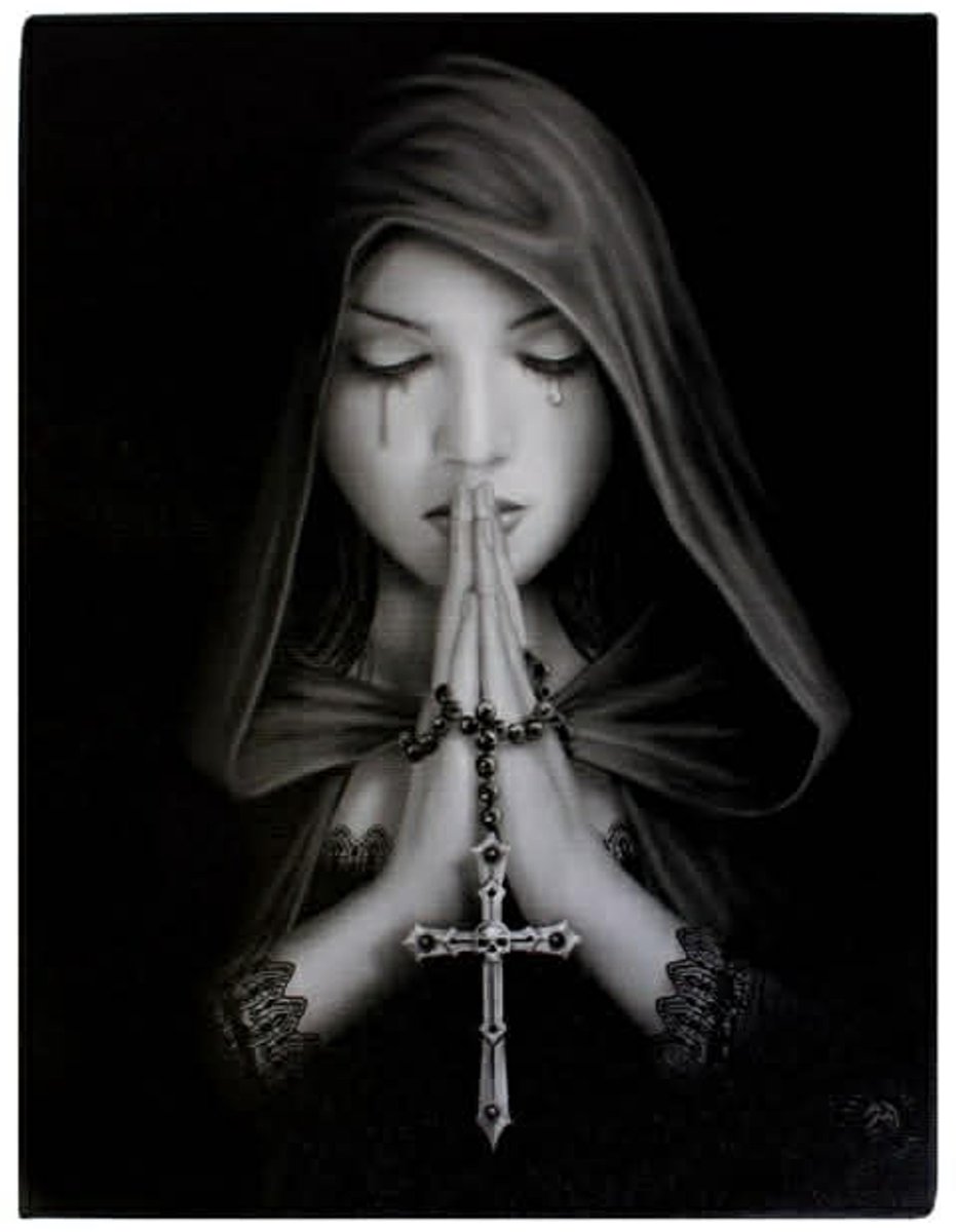 Canvas - Gothic Prayer - Anne Stokes