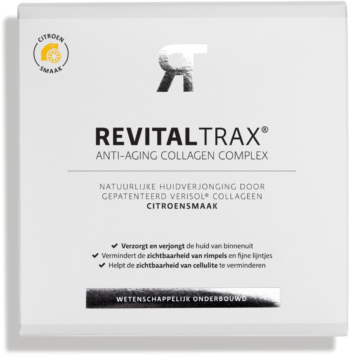 RevitalTrax - Anti-Aging Collagen Complex - 5.000mg Verisol® Collageen Poeder - Voedingssupplementen - Citroensmaak - 30 Zakjes