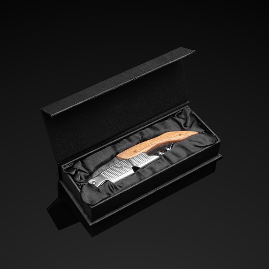Tire-bouchon Copain de Vin™ Premium Rosewood - couteau de serveur - Tire-bouchon - Accessoires à vin - Cadeau vin