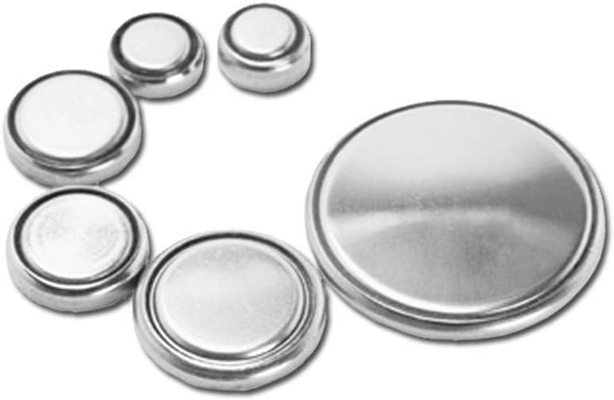 Knoopcelbatterijen Flat Top 379 SR521SW 521 - Set van 10 Stuks