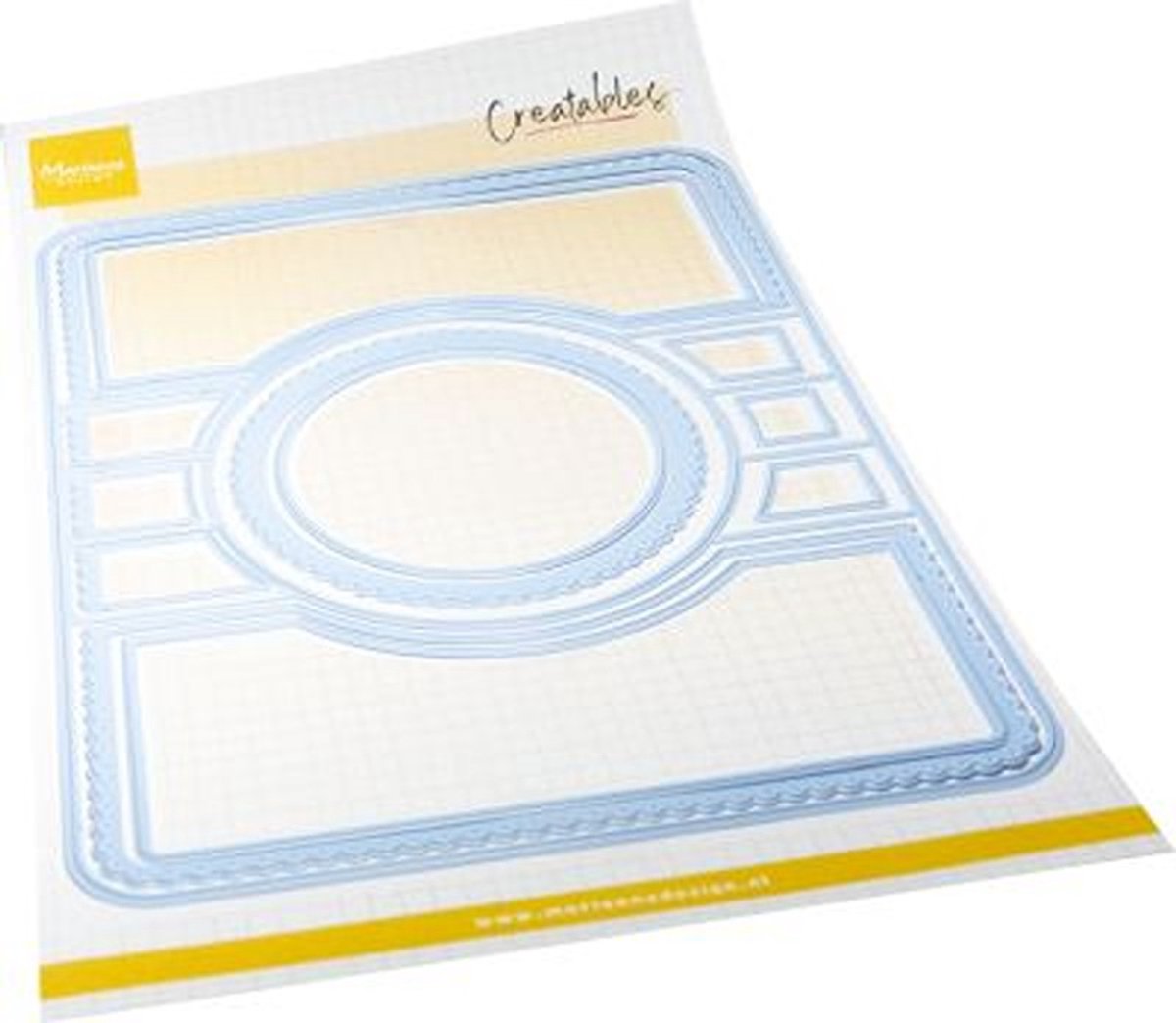Marianne Design, Creatables stencil, Swing fold Circle