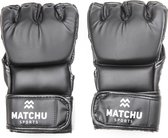 Matchu Sports - MMA handschoenen - Maat M - Zwart