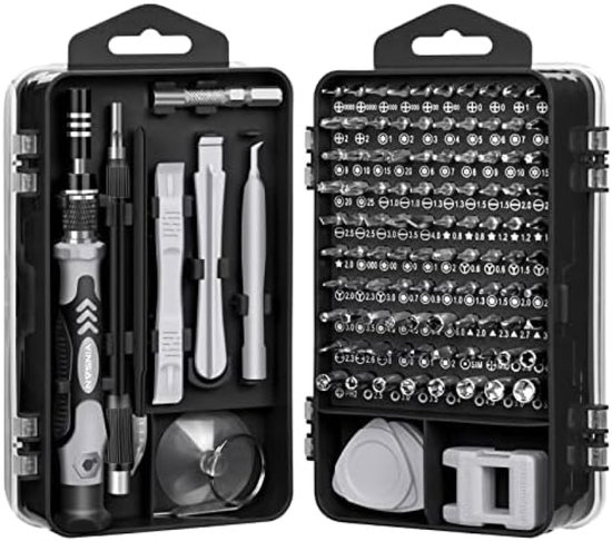 HOTO 28-in-1 Precisieschroevendraaier Set - Magnetisch Voor Laptop, IPhone, Horloge & Elektronica