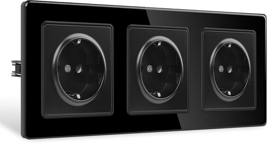 Zenitech, Dubbele Inbouw Schuko Stopcontact Wit Orys Snelle Aansluiting Met Lipjes Klauw Schroefbevestiging Inbouwdoosmontage Compacte Afmetingen 3 4 X 8 8 Cm Modern En Veilig Ontwerp 2116605183