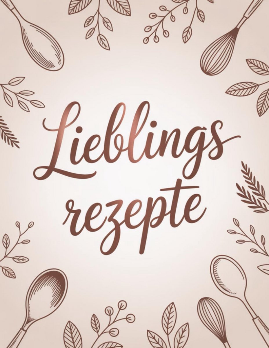 Kookboek voor Eigen Recepten - 100 Invulpagina's - DIN A4 - Voor Zelfgeschreven Recepten