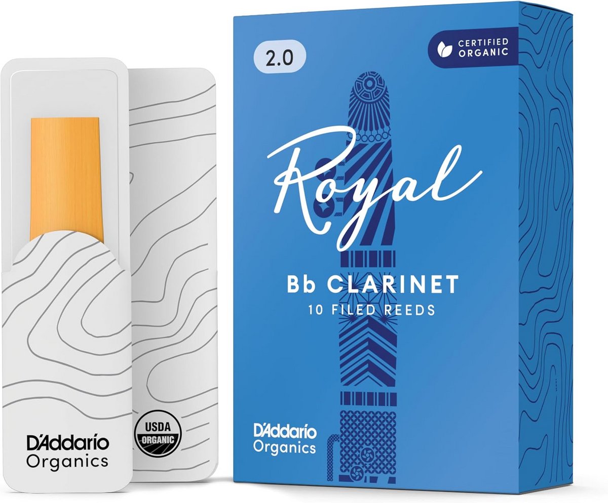 Klarinet Rietjes Bespeelbaar, Sterkte 2, Set van 10