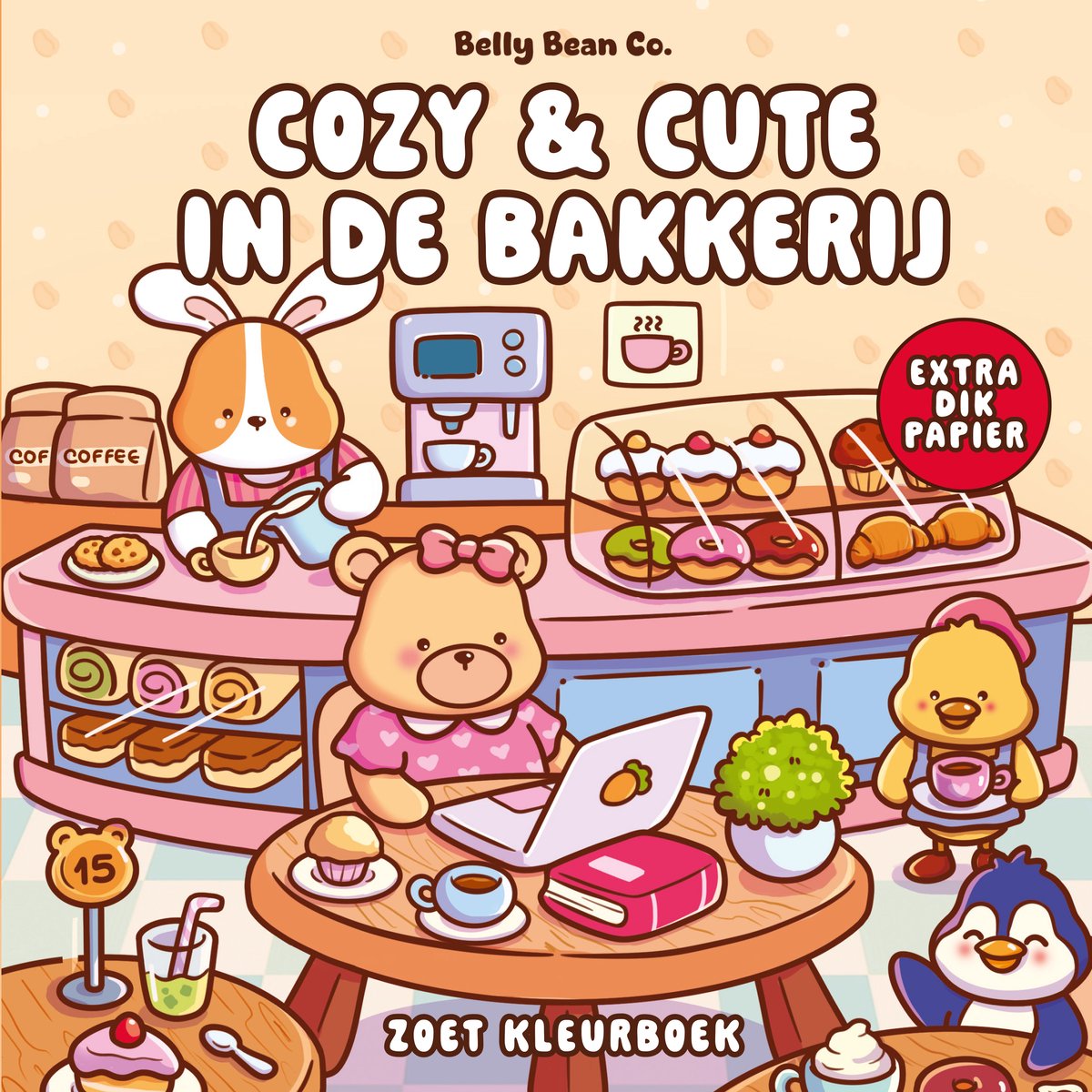 Omslag van Cozy & cute in de bakkerij