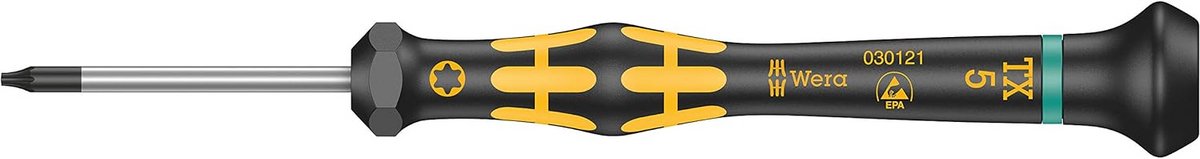 ESD Micro Schroevendraaier Torx TX 5 x 40 mm - Precisie voor Elektronica