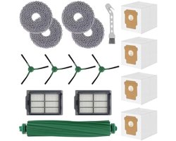 PromoHome Vervangingsset Geschikt voor iRobot Roomba Plus 405 Combo/505 Combo- Compleet Onderhoudspakket