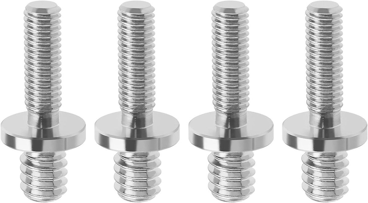 4 Stuks 1/4" naar M5 Schroefadapter - Tripod Accessoires voor Camera