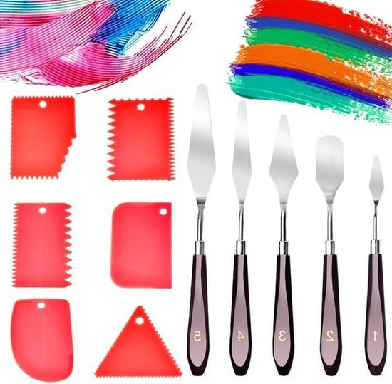 DIY, easy nailart met waaierkwast