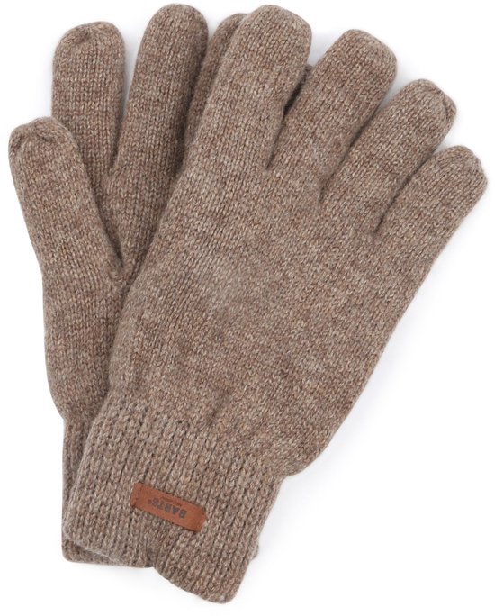 Barts Handschoenen Haakon Lamswol Bruin - Maat M/L - Heren