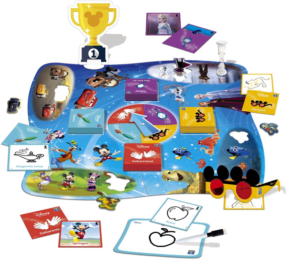 Jumbo - Party & Co - Disney - Bordspel kinderen vanaf 4 jaar — afbeelding 7