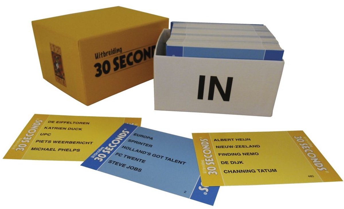 999 Games - 30 Seconds ® Uitbreiding Bordspel - Partyspel - Upgradeset met 240 kaarten — afbeelding 3