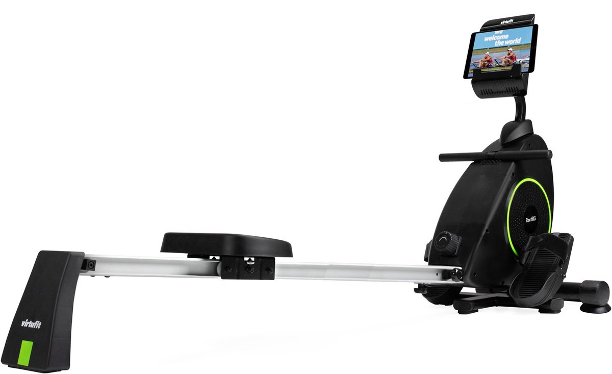 Roeitrainer - VirtuFit Row 600i - Inklapbaar - Roeimachine - Roeiapparaat - Fitness - Opvouwbaar - Zwart