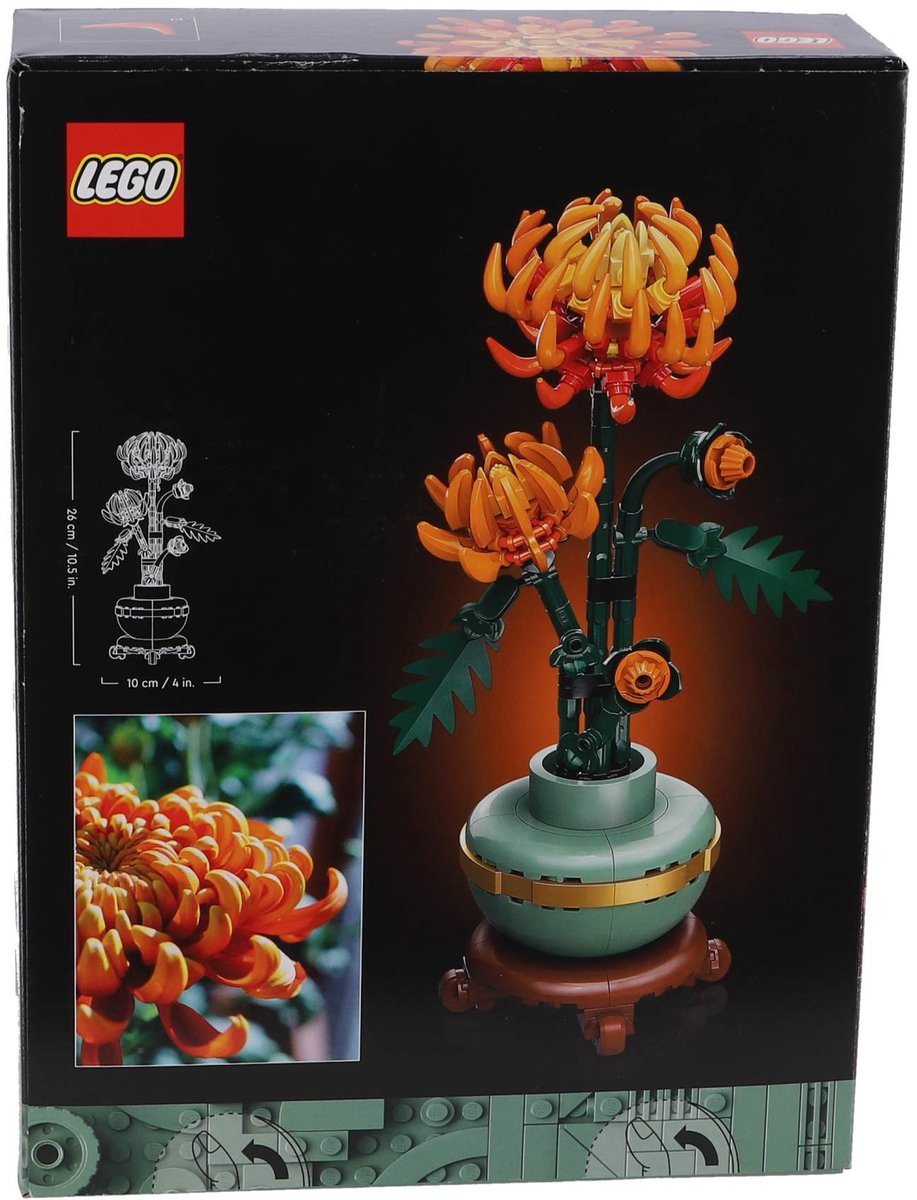 LEGO Icons Chrysant - Botanical Collection - 10368 — afbeelding 10