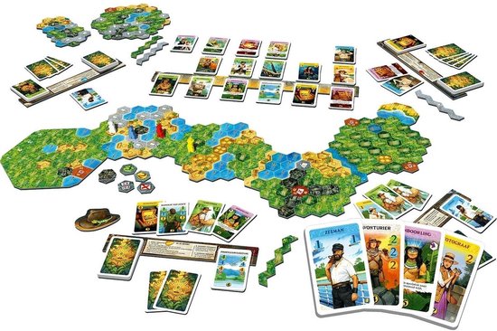999 Games - De Zoektocht naar El Dorado - Bordspel -Basisspel - Familiespel - Gezelschapsspel