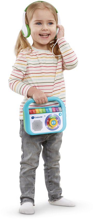 VTech Music Kid Radio Kinderen - Educatief Speelgoed - Maak Kennis met Liedjes & Muziek - Cadeau - Kinderspeelgoed 2 Jaar tot 6 Jaar