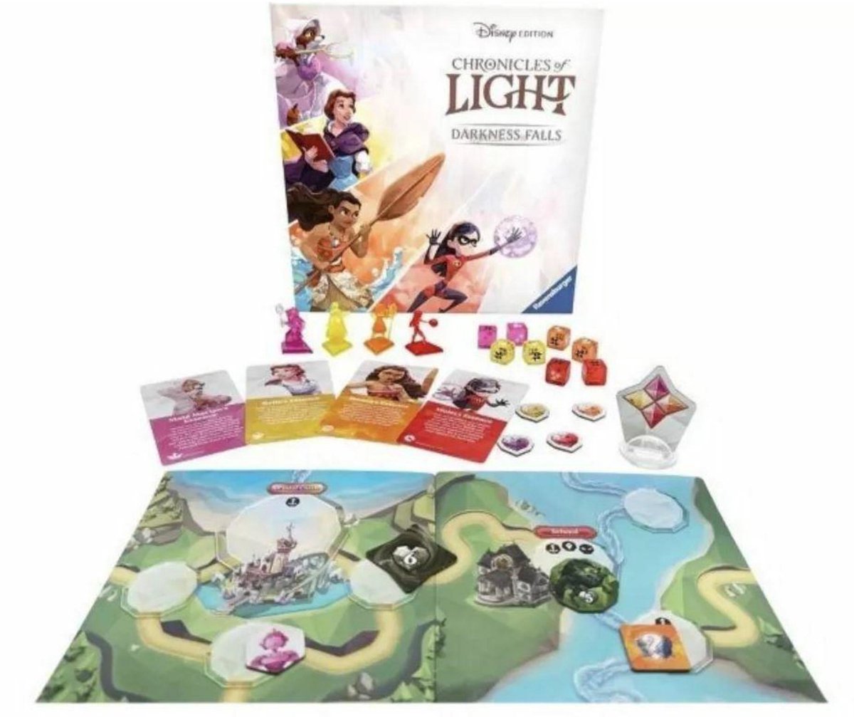 Ravensburger Disney Chronicles of Light: Darkness Falls – Coöperatief Bordspel — afbeelding 5