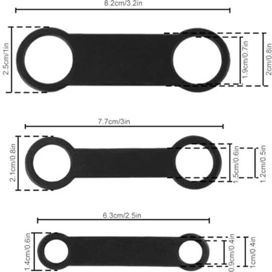 3 stuks papiermakerij, set van 3 maten, papierproductielijst