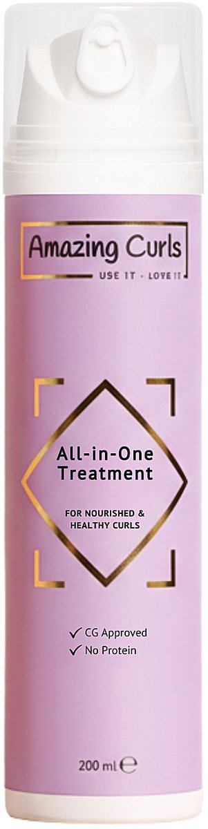 Amazing Curls All-in-One Treatment - Masker voor krullen - Conditioner - Leave-in - Producten voor Krullend Haar - CG producten