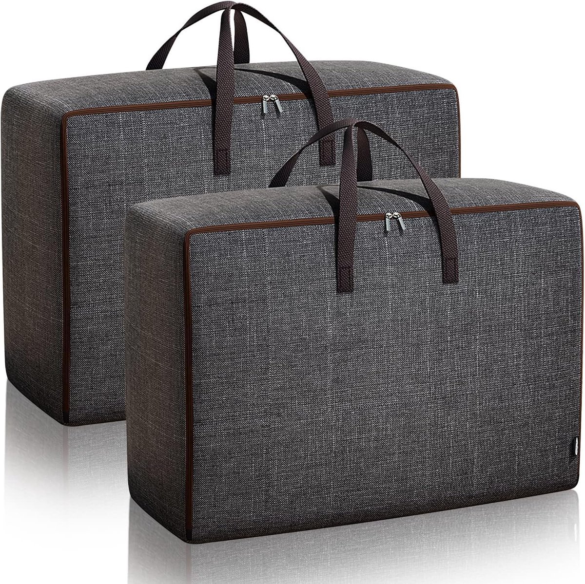 Unyqoos® Ruime en stevige opbergtas met rits voor kleding en beddengoed