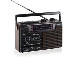 Ricatech PR95 Bluetooth Radio Cassette Recorder with USB/SD