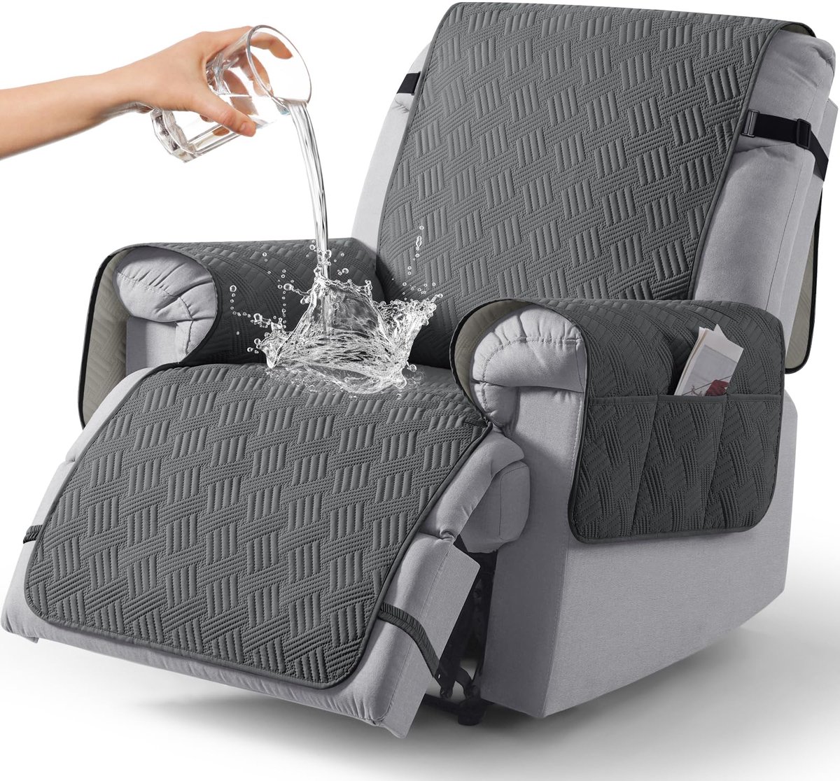 IMPERATORIS® Stretchhoes voor Relaxfauteuil - Beschermhoes voor Fauteuil - Fauteuilbeschermer