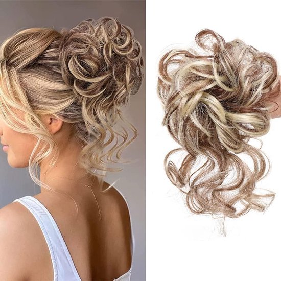 knot-haarstuk-handgemaakt-met-krullend-synthetisch-haar-warrige-knot