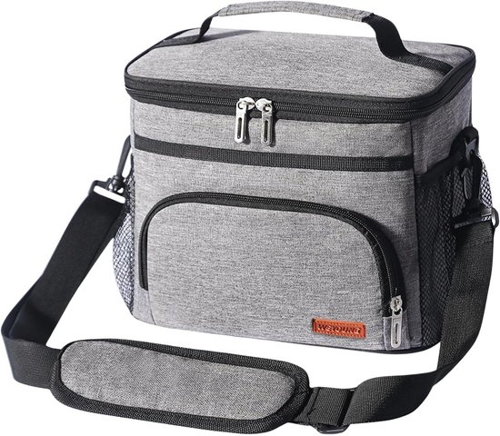HELDENWERK Koeltas 20L Of 30L - Geïsoleerde Thermotas Lichtgrijs, Lekvrij & Waterdicht