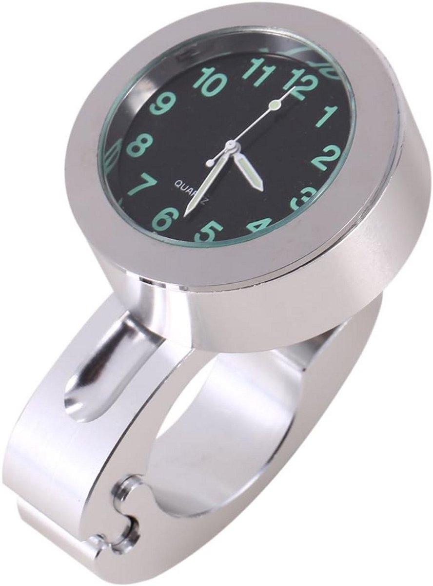 Waterdichte Universele Motorfiets Stuurklok - Eenvoudig Montuur