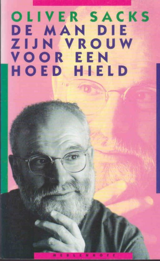 De man die zijn vrouw voor een hoed hield