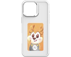 NFC Telefoon Hoesje - DIY Foto Inkt - iPhone 14 Pro Max -Wit - Telefoon - Telefoonhoesjes - Smart E-Ink Scherm - Digitale Fotolijst - DIY Custom NFC hoesje