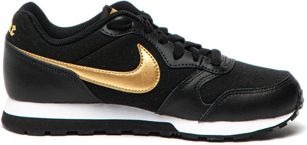 Nike Sneakers - Maat 36.5 - Unisex - Zwart/goud/wit | bol.com