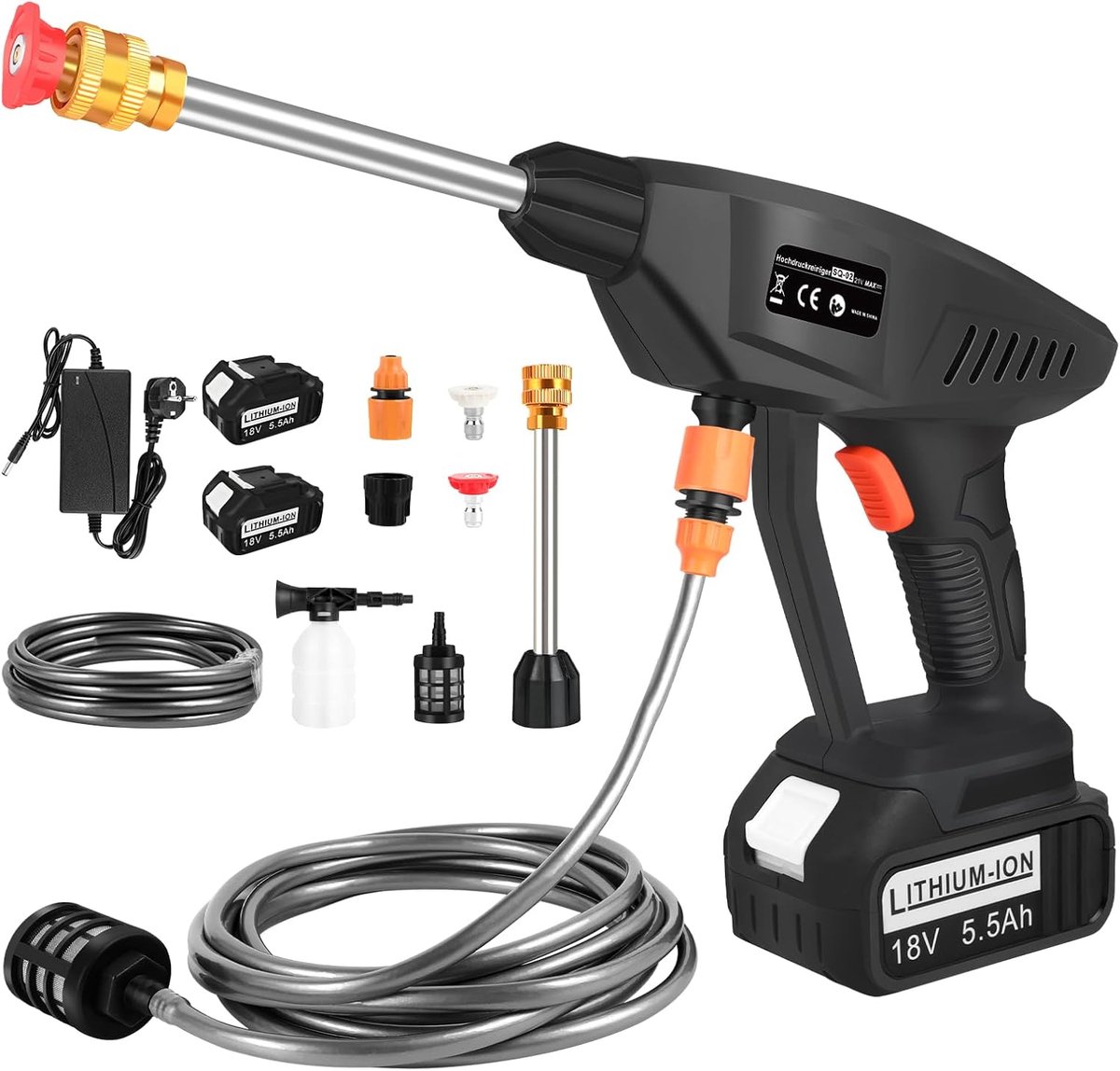 Hogedrukreiniger Auto - Hogedrukspuit - Terrasreiniger - Schoonmaakmachine
