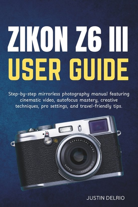Nikon Z6 III User Guide - cover