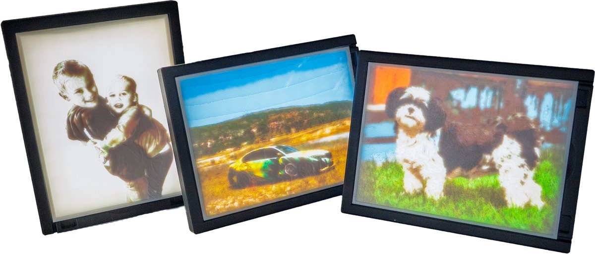 Lightbox foto - Zwart