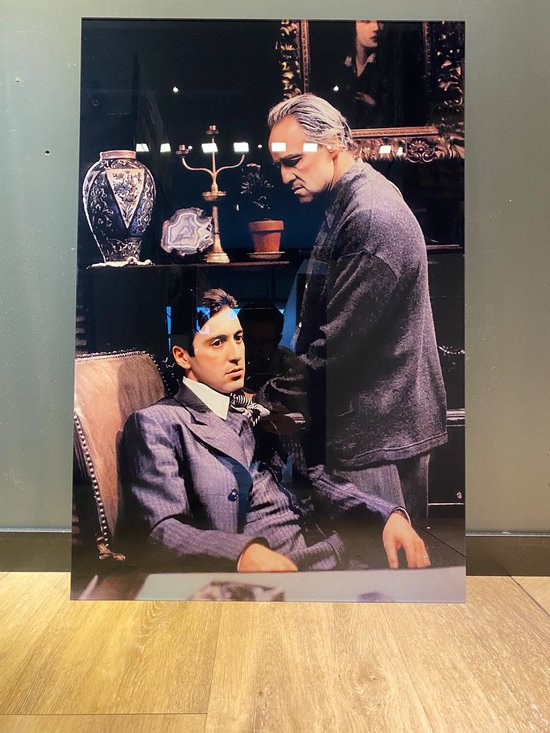 Tableau en plexiglas Godfather-al pacino 50 x 80 cm