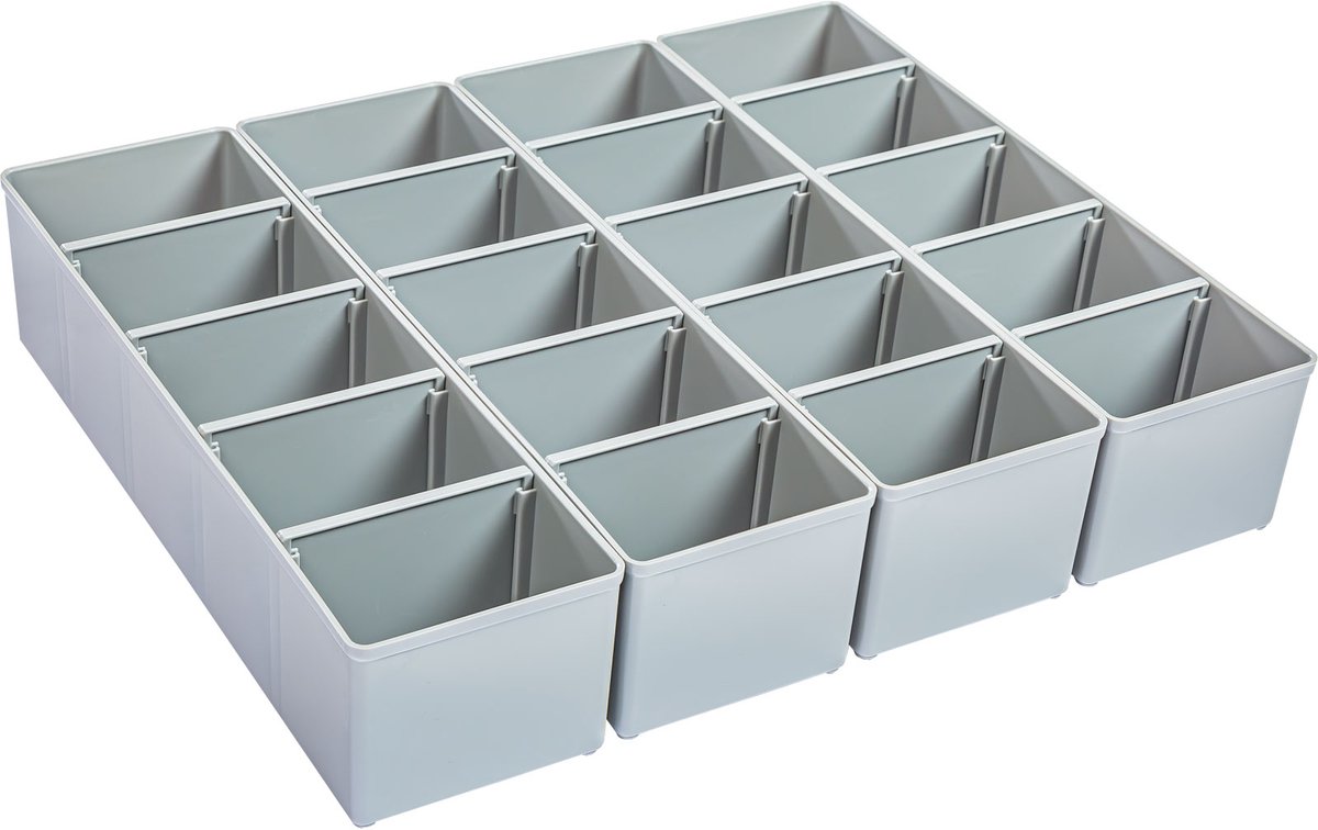 BS Systems 4x Insetbox I3 grijs - 6000012258