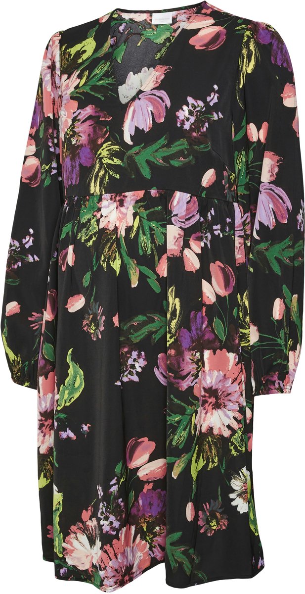 Mamalicious Mama Licious Jurk MLNEWBIRDY Zwangerschapsjurk Black