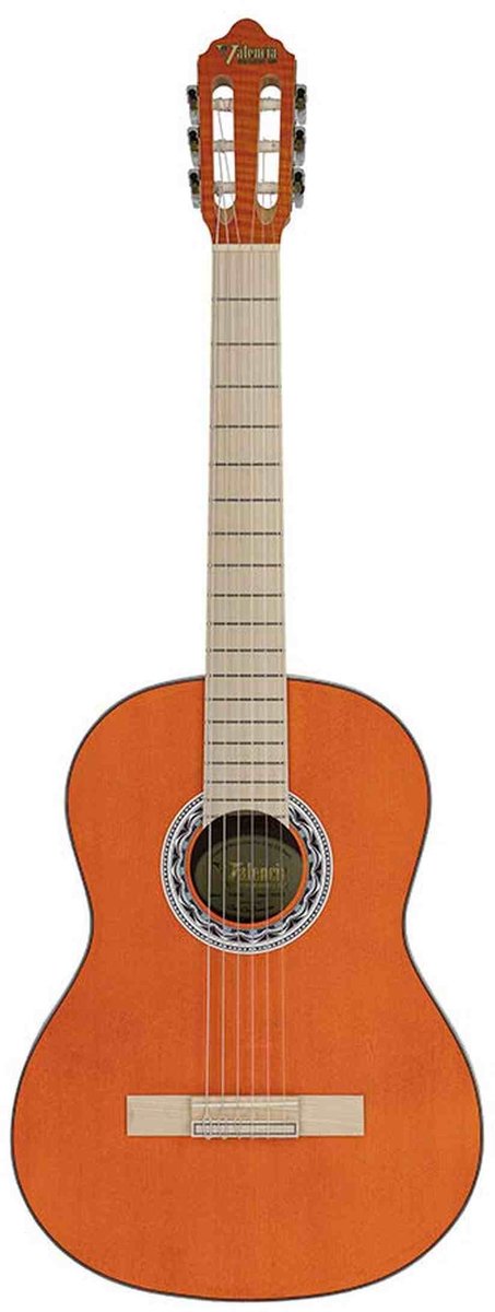 Valencia VC354OR Klassieke Gitaar 4/4, Sitka Spar & Mahonie, Oranje