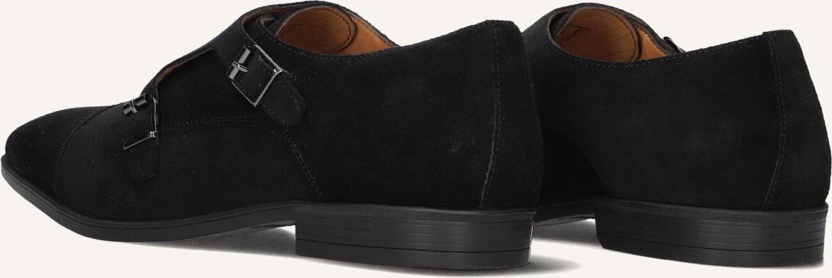 STEFANO LAURAN Stefano Lauran Gesp Nette schoenen - Business Schoenen - Heren - Zwart - Maat 40