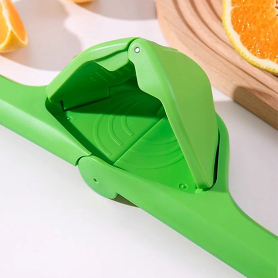 2 stuks - Citroenpers - Limoenpers - Handmatige Citroenpers - Lemon squeezer - Citrusknijper - Opvouwbaar ontwerp bespaart ruimte, eenvoudig op te bergen en perst eenvoudig citroenen, limoenen en citrusvruchten uit. — afbeelding 5