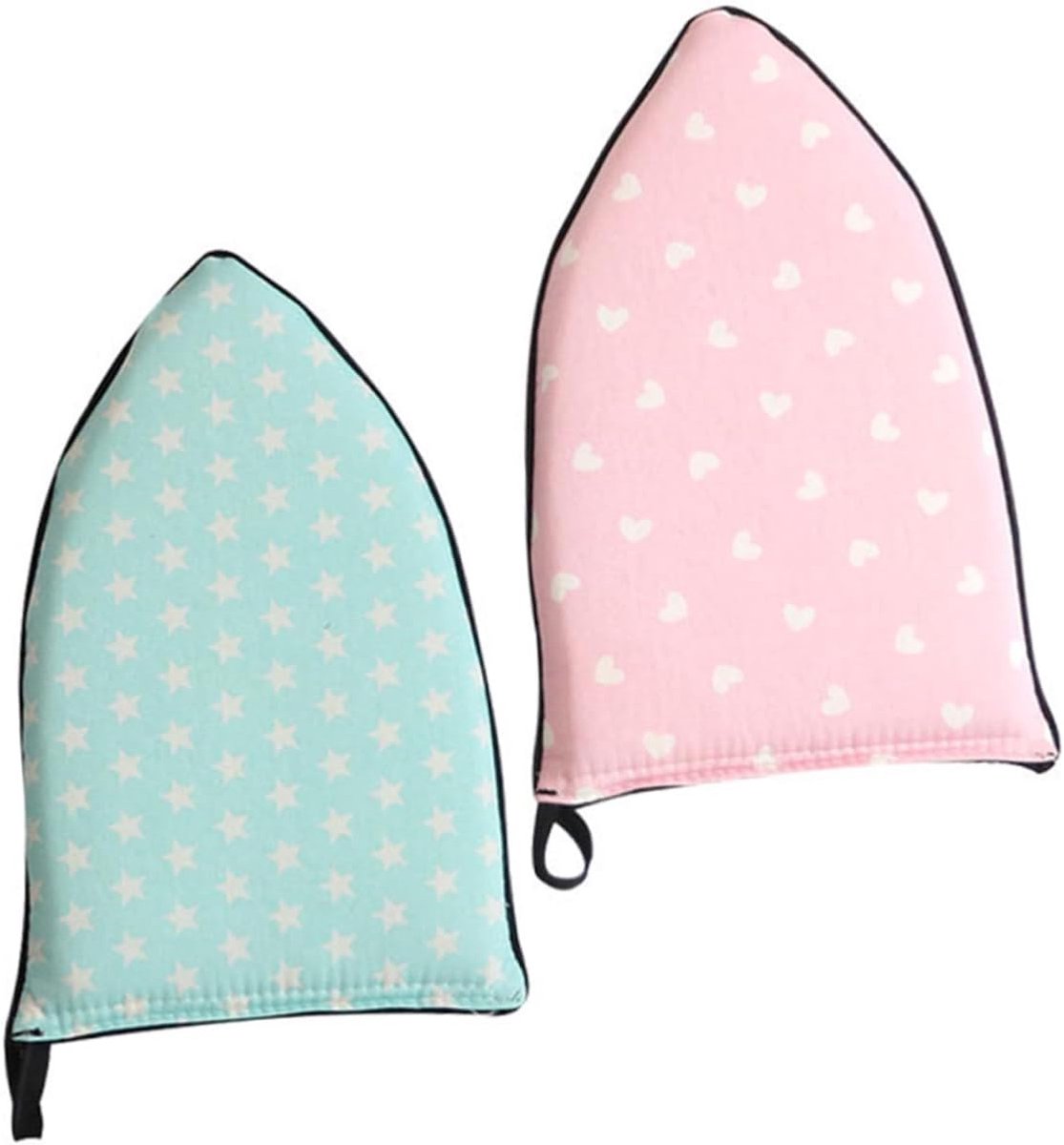 2 stuks Strijkmat - Strijkplank - IJzergaas mat - Tafelstrijkplank - Handheld Strijkplank - Stoomstrijkijzer Matje - Hittebestendige beschermdoek voor strijken - Compacte mat - Mini Strijkplank - Kleding bescherming - 26*17cm - Spons