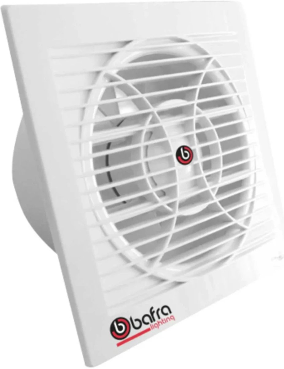 Badkamer, Keuken en Wc Ventilator - Ø150mm - Afzuiging Badkamer-Toilet Ventilator- Zeer Stil - Db 45 A - 230 V -