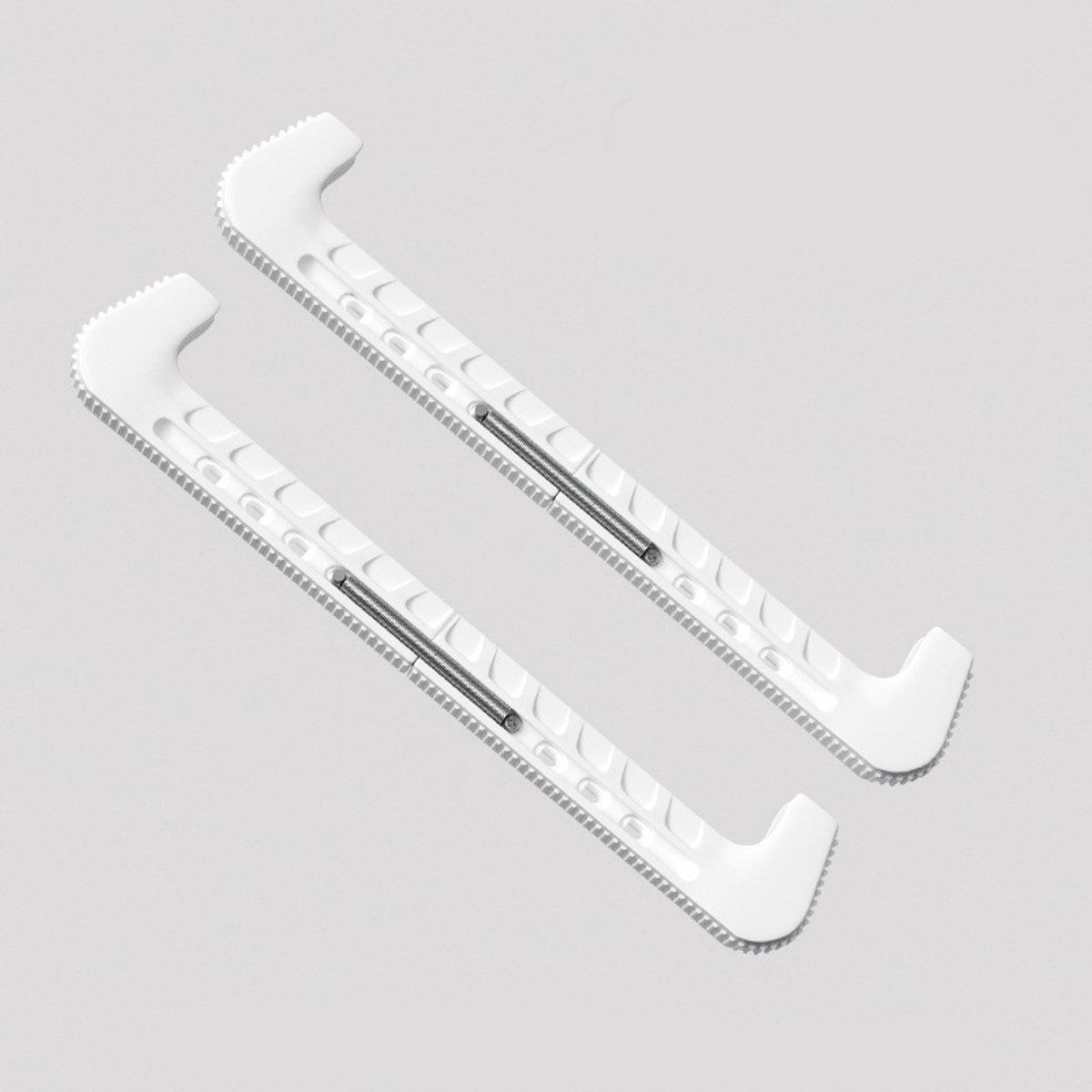 2-Stuks Ijs Schaatsbeschermers - Instelbare Hockey & Kunstschaats Mesbeslag, Anti-Slip Wandelbeschermers, Universele Schaatsaccessoires