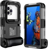 Vacuümpomp Waterdichte Caseology Mobiele Telefoonhoes Tot 83 Inch IP68 Iphone Samsung Galaxy S24 S23 S22 Ultra Charcoal Grey