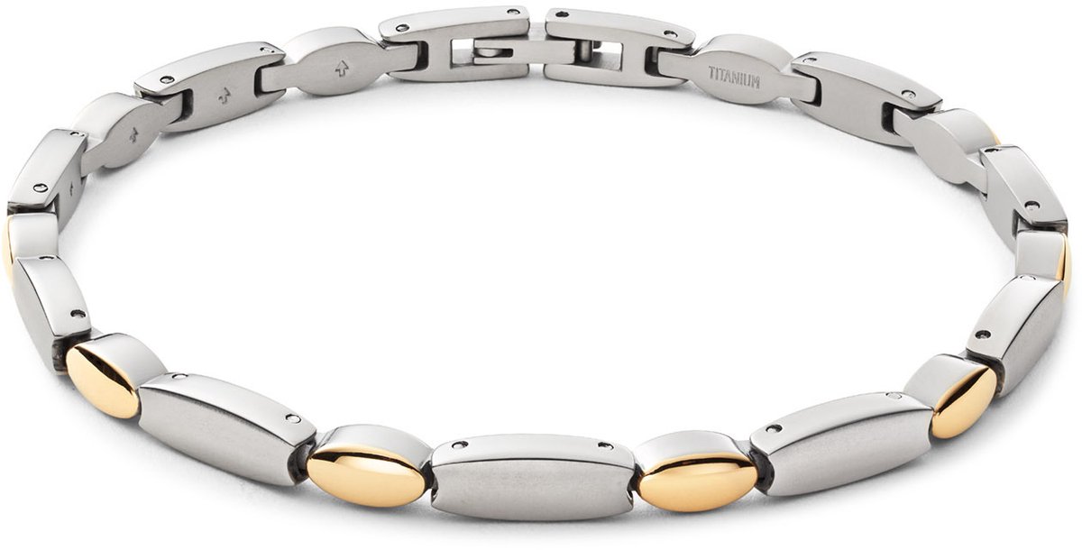 Boccia Titanium 03068-02 Dames Armband - Schakelarmband