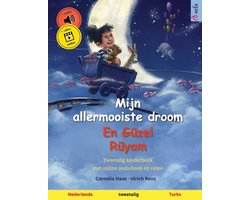 Omslag van Sefa Prentenboeken in Twee Talen- Mijn allermooiste droom - En Güzel Rüyam (Nederlands - Turks)