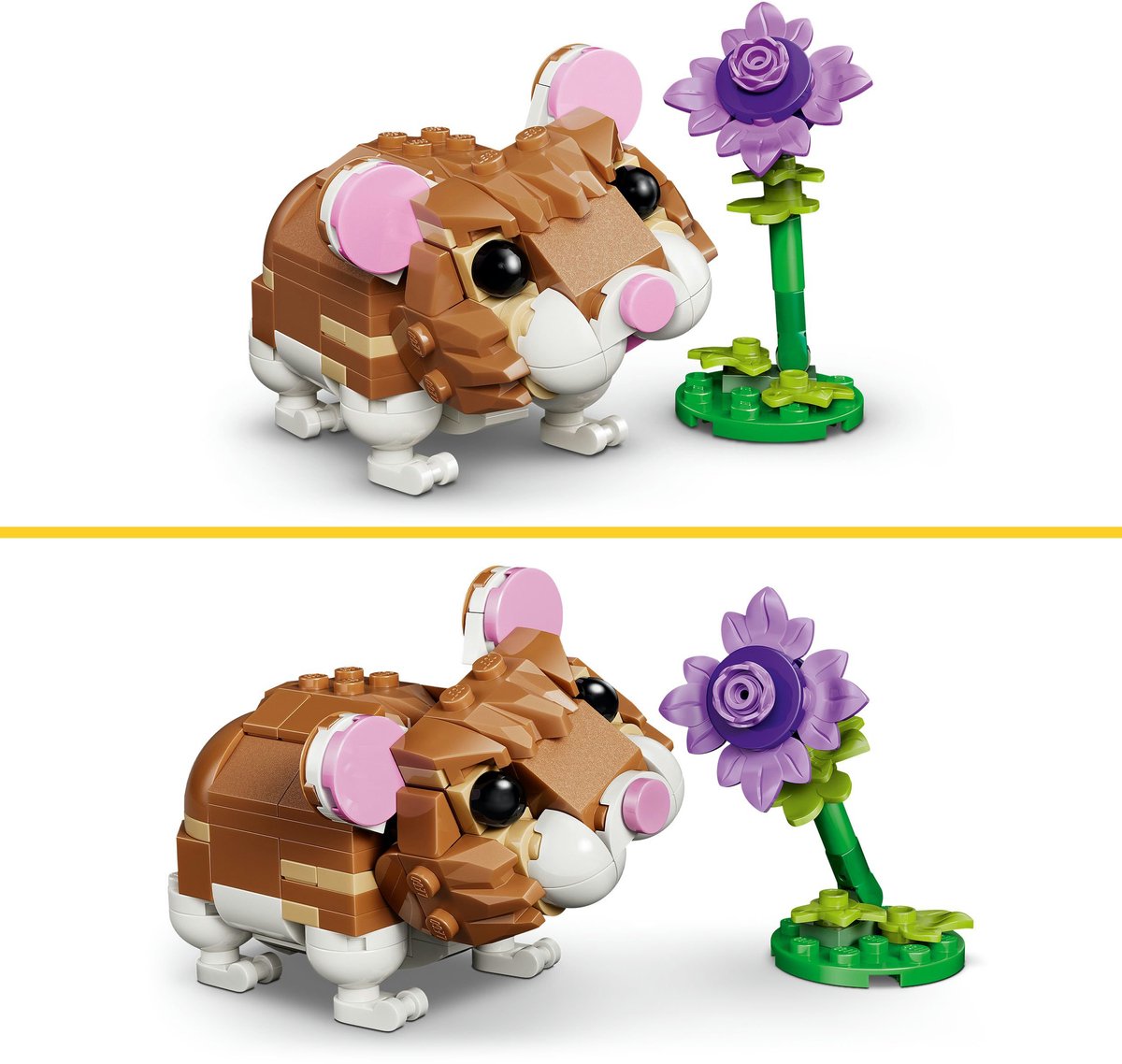 LEGO® Creator 3in1 Schattige Hamster met Bloem - 31376 — afbeelding 3